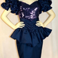 Unique Purple Short Prom Dress, Formal Evening Dress T1496