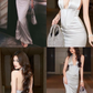 Mermaid Halter Sleeveless Satin Backless Prom Dress Evening Gown SH1322
