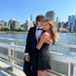 Sexy Black Chiffon Short Prom Dress Homecoming Dress SH1082