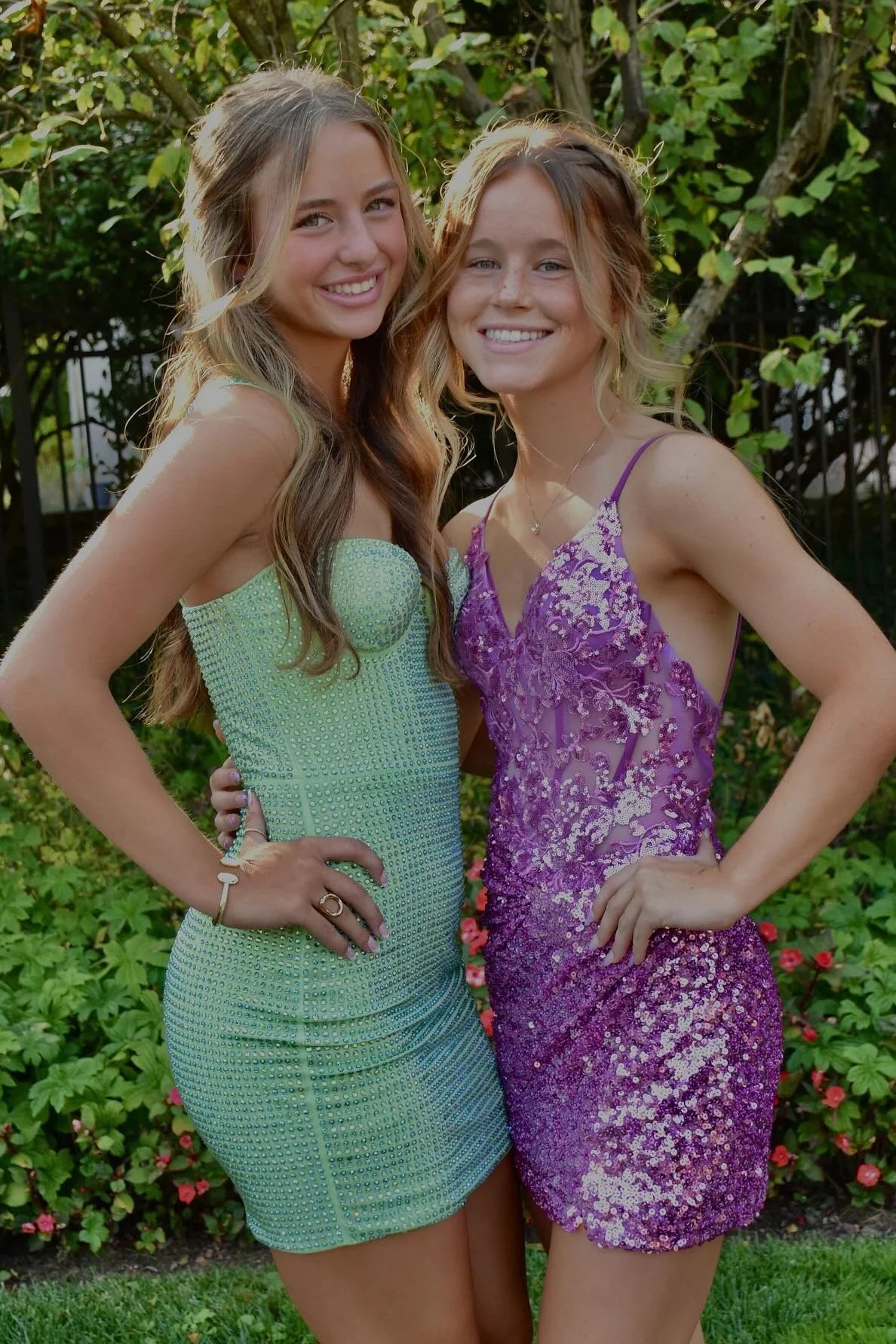 Green Bling Sheath Sweetheart Short Homecoming Dress with Beading SH7457