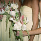 Strapless Butter Twist Bridesmaid Dress with Scarf SH6551