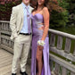 Charming Mermaid Sweetheart Neck Shiny Beaded Satin Prom Dress Evening Dress SH6210