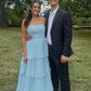 Green A Line Sweetheart Neck Pleated Chiffon Prom Dress Evening Dress SH6218