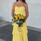 Green A Line Sweetheart Neck Pleated Chiffon Prom Dress Evening Dress SH6218