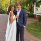 Simple A Line Sweetheart Neck Pleated Satin Prom Dress Evening Dress SH6209