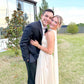 Simple A Line Sweetheart Neck Pleated Satin Prom Dress Evening Dress SH6209