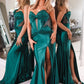 Stunning Mermaid Sweetheart Dark Green Corset Prom Dress with Beading SH8110