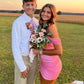 Stylish Sheath Off the Shoulder Pink Short Homecoming Dress with Ruched SH7476