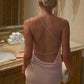 Stylish Sheath One Shoulder Pink Short Homecoming Dress with Pearls SH7921