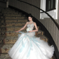 Exquisite Mermaid Round Neck Beaded Sequin Tulle Long Sweep Party Dress Evening Dress SH3407