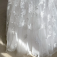 Romantic Ball Gown Sweetheart Neck White Lace Tulle Wedding Dress SH4994