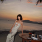 Sexy White Sheath Sweetheart Neck Satin Long Prom Dress Date Dress SH4898