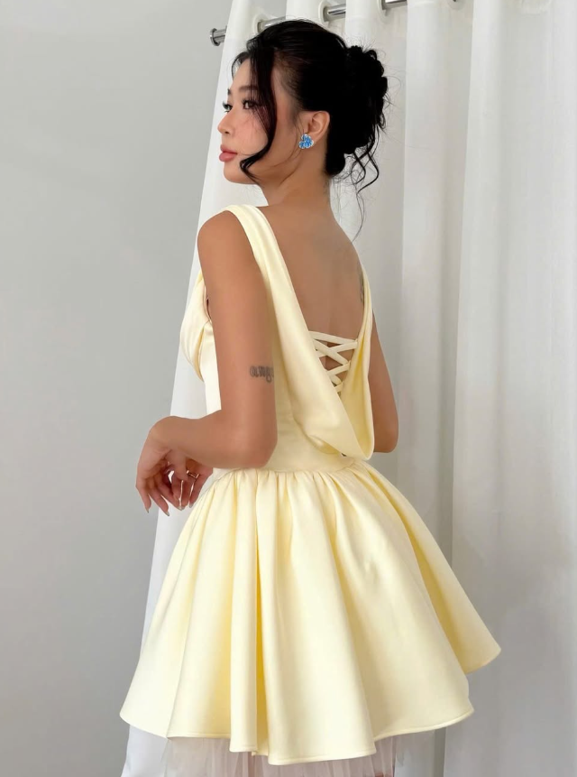 Cute A Line Off the Shoulder Ivory Satin Short Homecoming Dress Birthday Dress SH3025