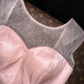 Gentle Pink A Line Sweetheart Neck Tulle Satin Prom Dress Party Evening Dress SH5992