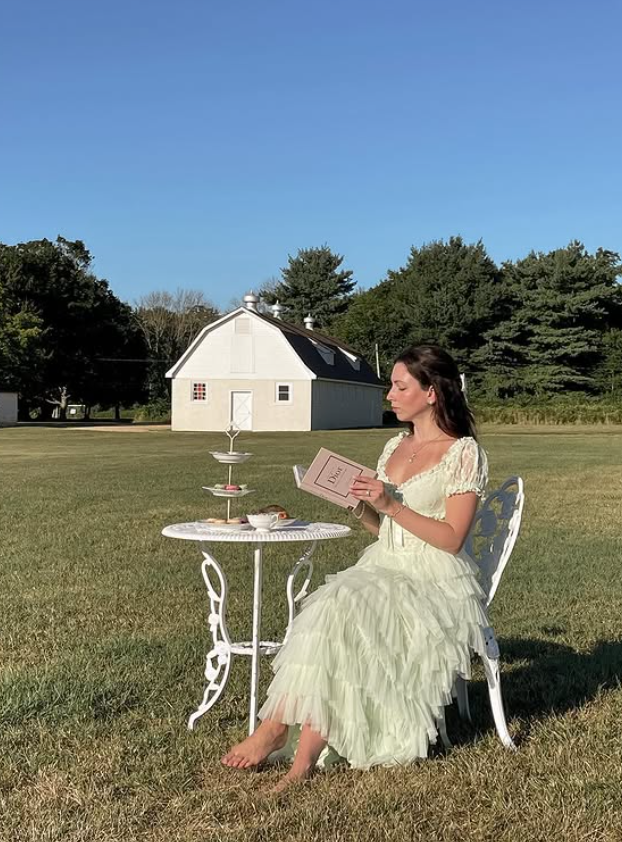 Stunning A Line Puff Green Lace Layered Tulle Prom Dress Evening Dress SH4877