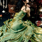 Luxury Sheath Mermaid Spaghetti Straps Prom Dress Evening Party Dress SH1308