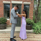 Charming Lavender Spaghetti Straps Mermaid Long Prom Dress Evening Dress SH1052