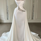 Gorgeous Sheath Train Bridal Wedding Dresses Gowns White Formal Prom Dresses SH1298