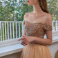 Sweet Off-the-shoulder Tulle Homecoming Prom Dress SH574