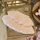 Sweety Two Piece A Line Strapless Light Pink Satin Short Prom Dress Homecoming Dress SH7180