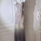 Stunning Mermaid Spaghetti Strap Satin Tulle Prom Dress Evening Dress SH4082