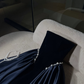Classy A Line Strapless Pearl Dark Burgundy Velvet Satin Party Dress Wedding Guest Dress SH2923