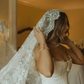 Stunning A Line Strapless White Pleated Satin Long Wedding Dress SH6193