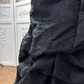 Vintage Black A Line Strapless Shiny Beaded Pleated Satin Prom Dress Sweet 16 Dress SH5982