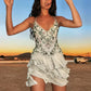 Vintage A line Spaghetti Straps Light Mint Green Chiffon Formal 8th Grade Homecoming Dress SH3386