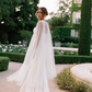 Unique A Line Sweetheart Neck Pleated White Satin Wedding Dresses SH4703