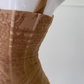 Sexy Brown Sheath One Shoulder Lace Prom Dress Birthday Dress SH4510