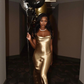 Simple Satin Long Prom Dress Evening Dress SH988