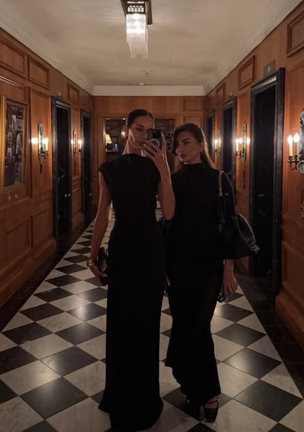 Black Elegant A Line Satin Open Back Long Evening Dress Prom Dress SH4827