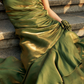 Luxury Sheath Mermaid Spaghetti Straps Prom Dress Evening Party Dress SH1308