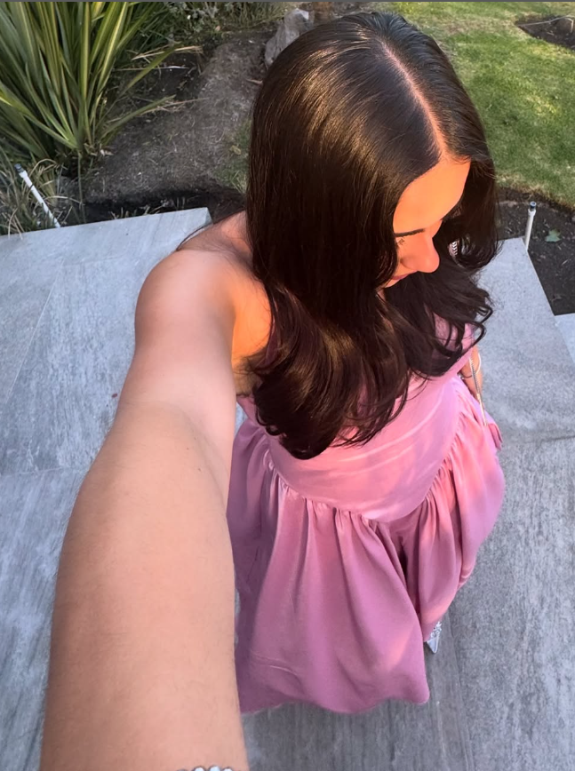 Cute A Line Halter Pink Satin Open Back Prom Dress Graduation Prom Dress SH2468