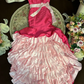 Vintage Mermaid Sweetheart Neck Hot Pink Satin Long Prom Dress Formal Dress SH4176