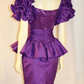 Unique Purple Short Prom Dress, Formal Evening Dress T1496