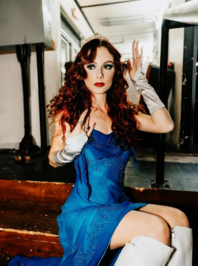 Charming Sheath Spaghetti Strap Beaded Blue Chiffon Party Dress Evening Dress SH2719