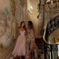 Cute A Line Sweetheart Neck Light Pink Tulle Prom Dress Birthday Dress SH2507