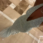 Light Baby Blue Mermaid Exquisite Beaded  V Neck Tulle Backless Long Prom Dress SH5358