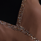 Vintage Mermaid Halter Exquisite Beaded Moka Chiffon Prom Dress Wedding Guest Dress SH5337