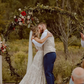 Romantic Mermaid Spaghetti Strap White Lace Long Wedding Dress SH5954