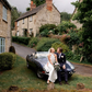 Simple Backless A Line Halter White Satin Long Wedding Dress SH8259