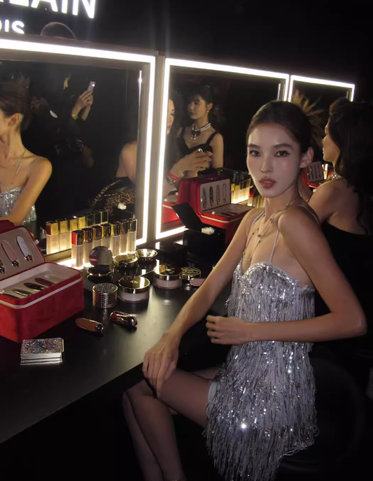 Sexy A Line Spaghetti Straps Silver Sequin Short Homecoming Outfits SH4930