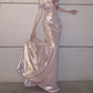 Romantic Light Pink Mermaid Satin Graduation Ball Gown 18th Birthday Dress with Slit SH4990