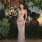 Sexy Sheath Spaghetti Strap Brown Lace Satin Prom Dress Evening Dress Formal Gown SH3922
