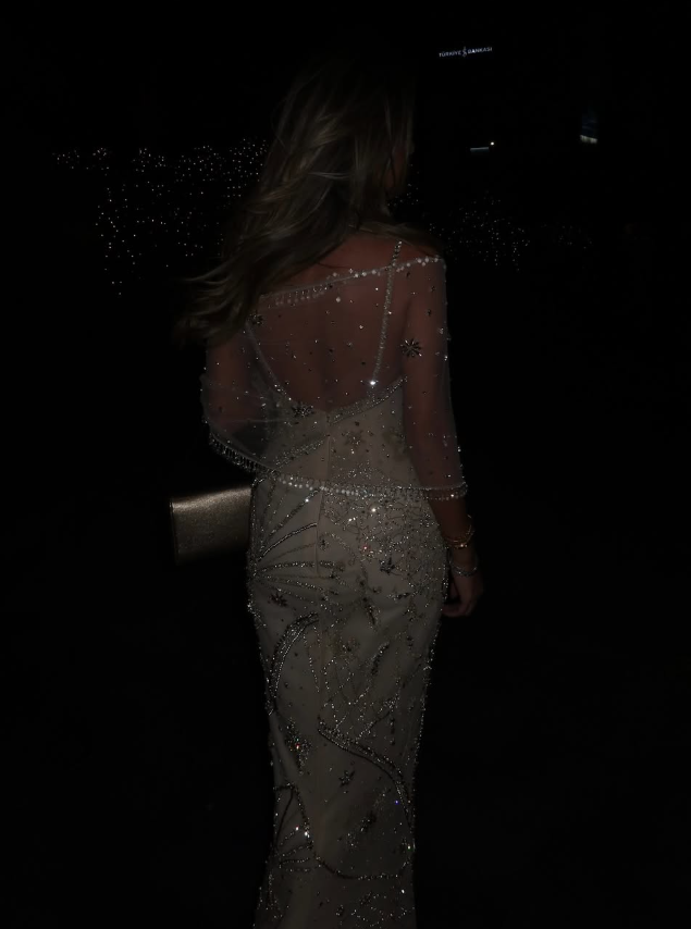Shiny Exquisite Beaded Rhinestone Sheath Straps Tulle Long Prom Dress SH5356