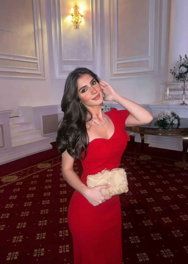 Charming Red Sheath One Shoulder Satin Prom Dress Wedding Guest Dress SH6019