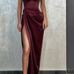 Black Mermaid Spaghetti Straps Cheap Long Evening Prom Dresses SA752
