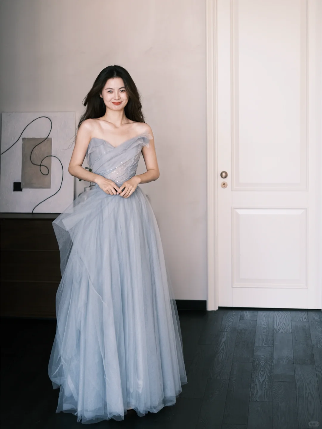 Elegant A Line Sweetheart Neck Beaded Tulle Prom Dress Party Dresses SH4594